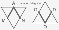philosophical meanings of words and geometrical symbols in triangles